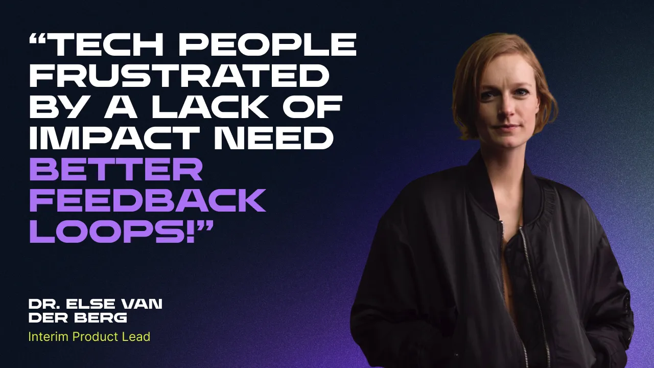 The Product Lead: You'll wonder how you ever worked without experimenting!