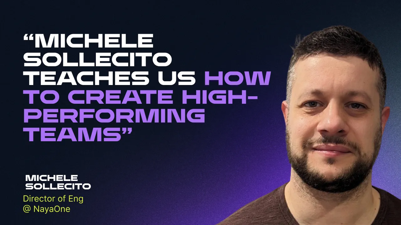 Michele Sollecito teaches us how to create high-performing teams